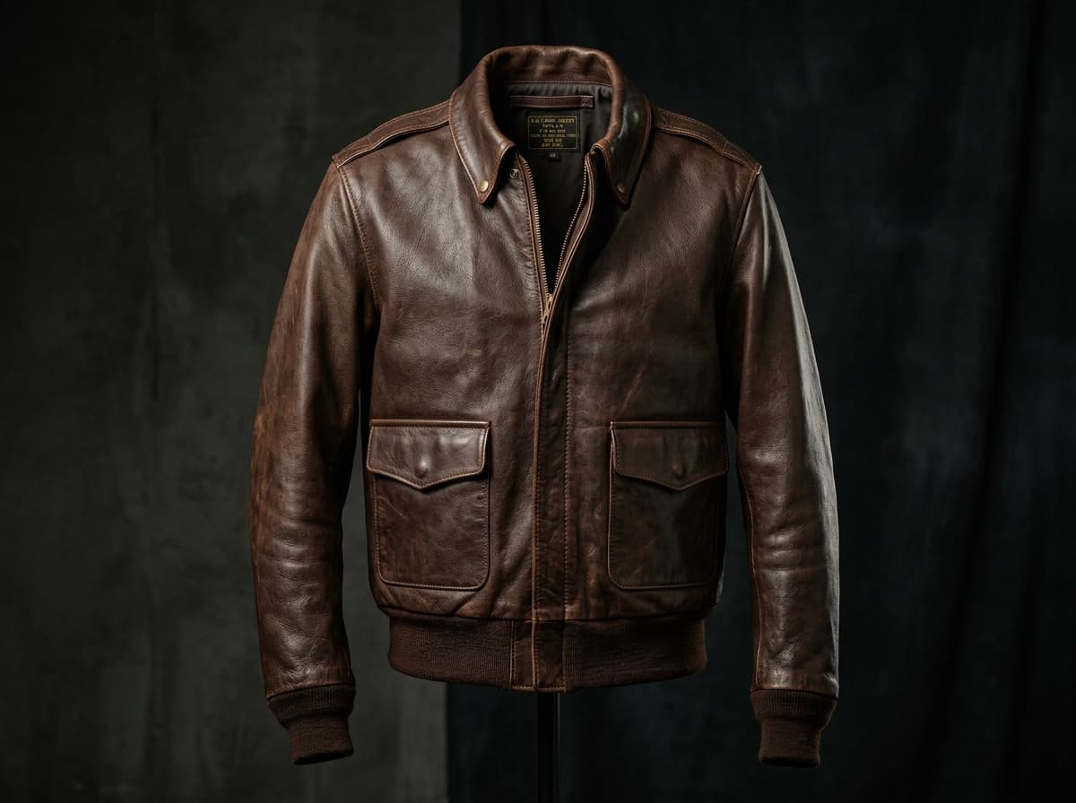 A-2 USAAF Leather Flight Jacket — 1931 USAAF Flight Jacket Silhouette
