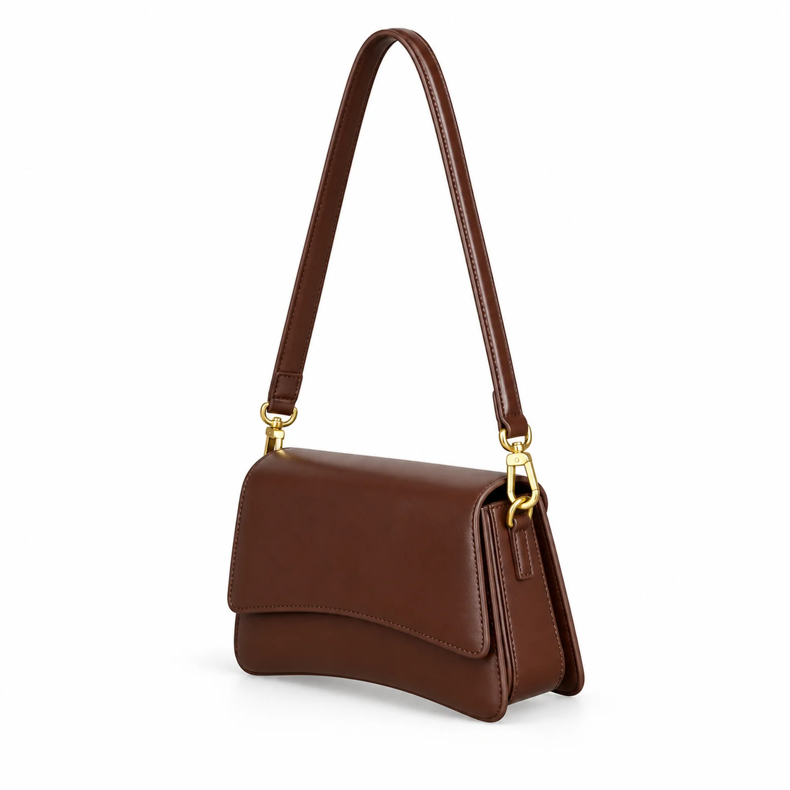 Artisanal Cognac Flap Crossbody