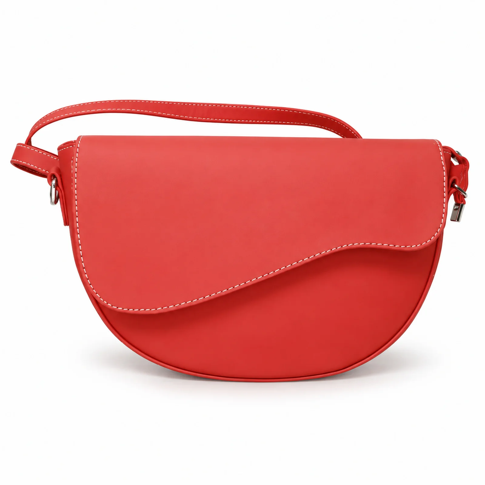 Aurel Tan Crossbody Saddle Bag