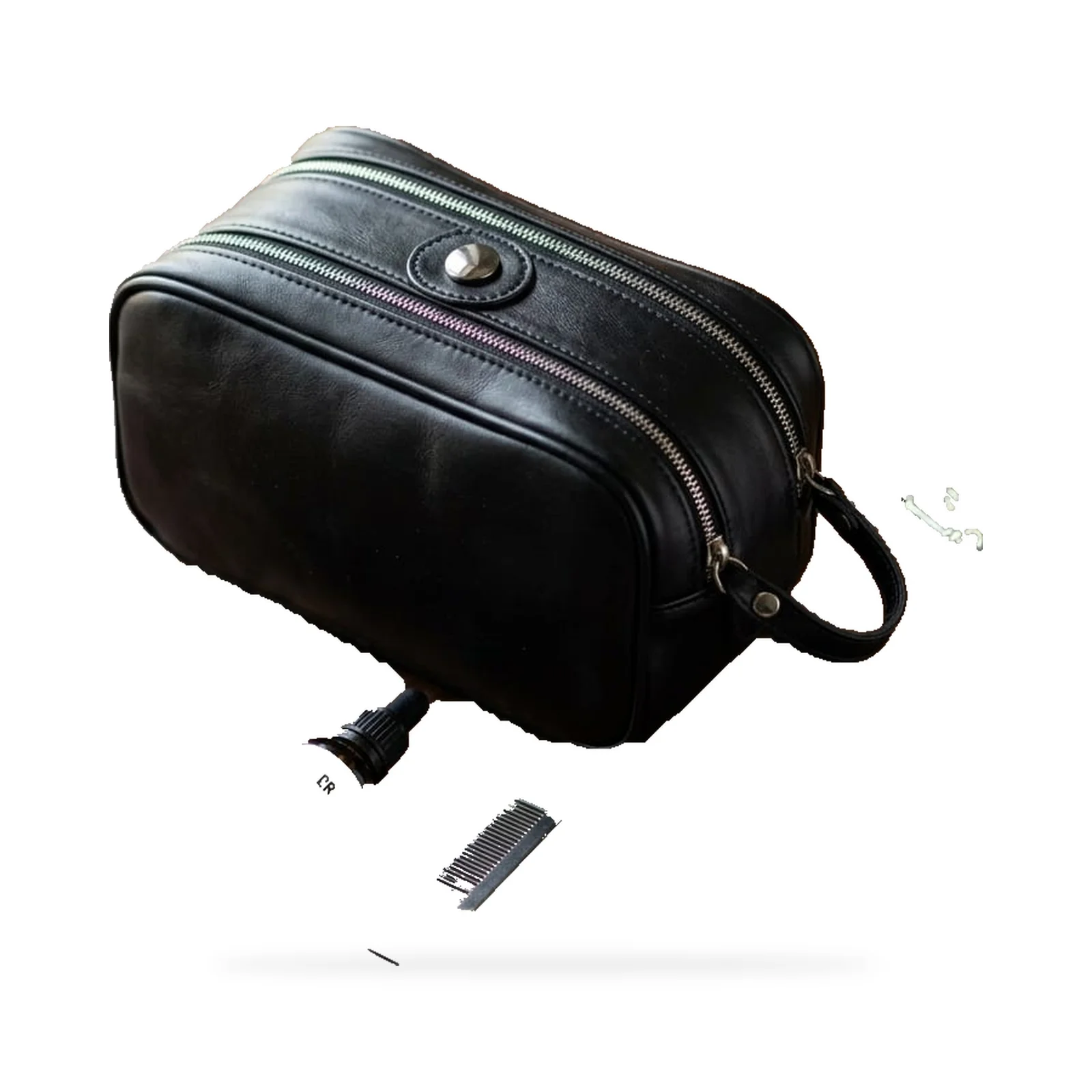 Aurel Tan Curved Hobo Bag
