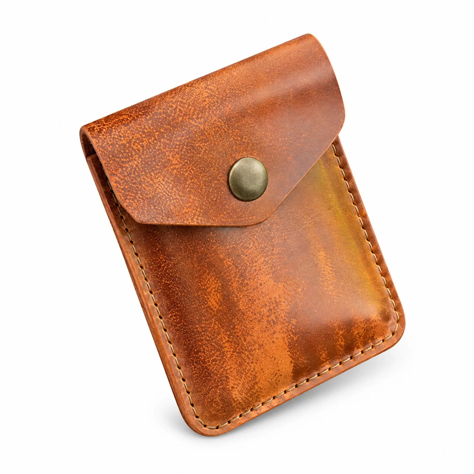 Aurel Camel Curved Hobo Bag