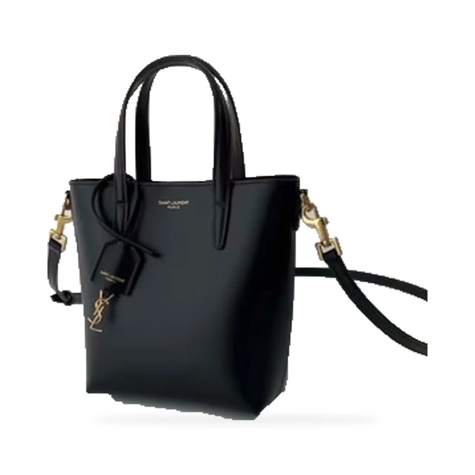 Monochrome Black Mini Shopper — alternate view