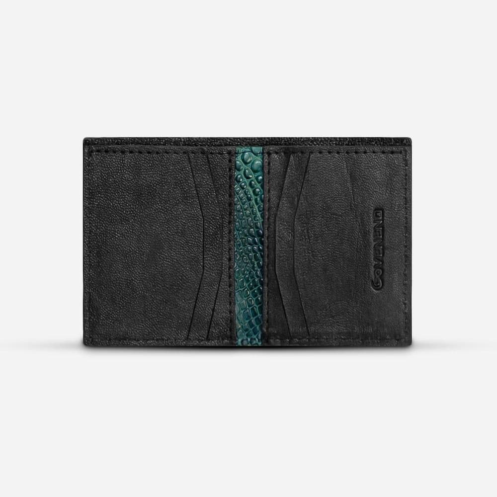 GOVENEND Dual-Texture Slim Cardholder